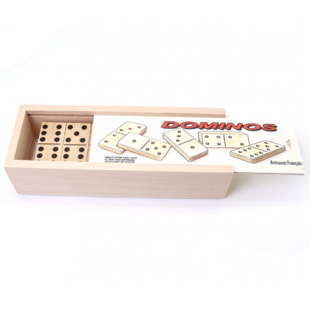 Jeu De Dominos En Bois Standard Fabriqu En France Achat En Ligne