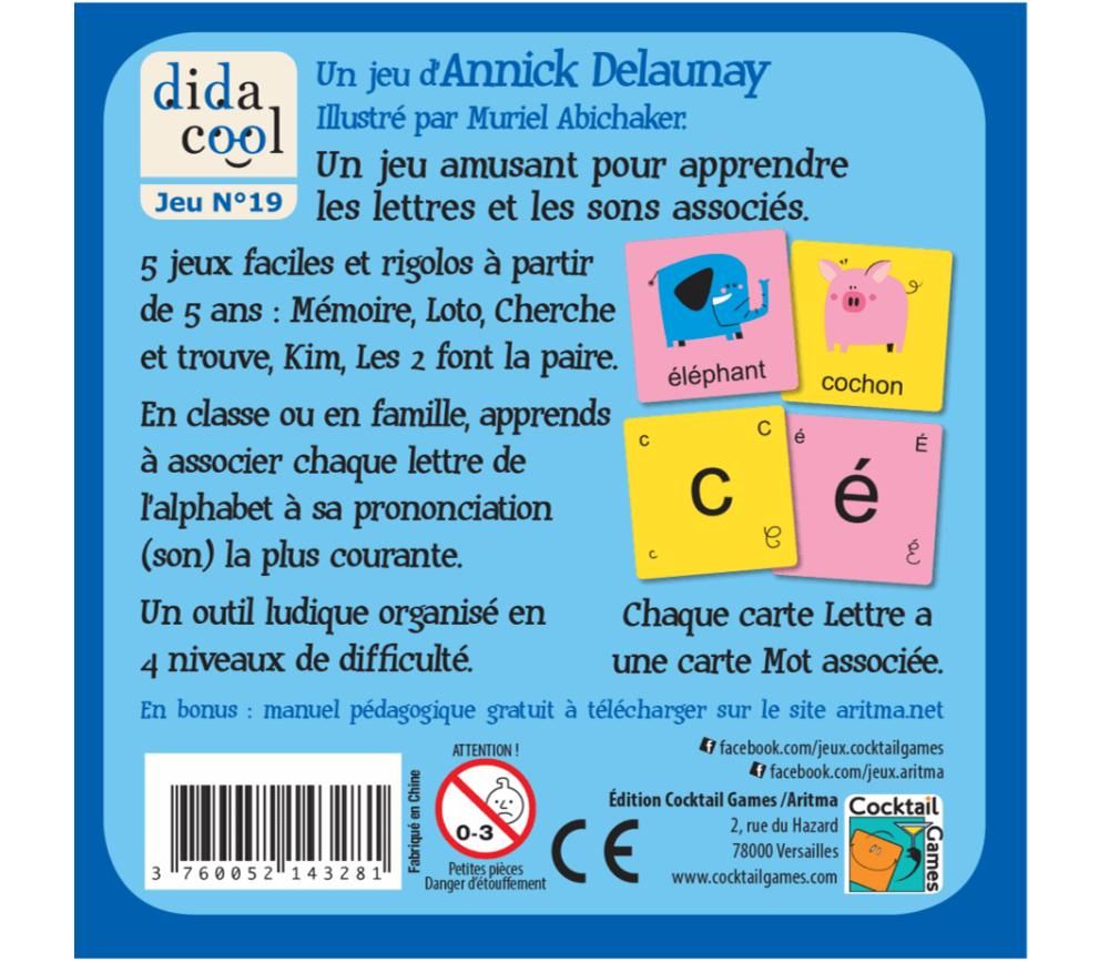 Lirodingo GS De Maternelle Et CP Jeu Apprentissage Lettres Et Sons