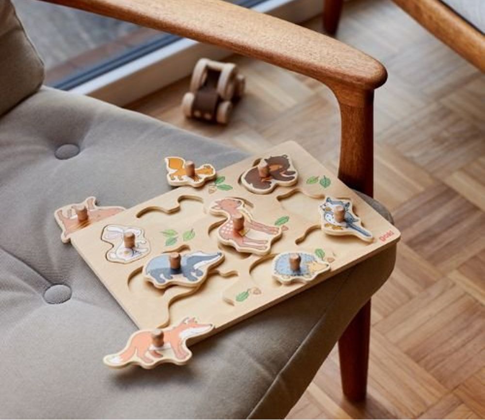 Puzzle En Bois Pi Ces D Couverte De La Nature Jeu Enfant Apprentissage