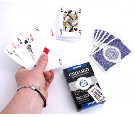 Cartes De Jeu Scellé Rois De France Grimaud Poker Rami Cartes à Jouer New