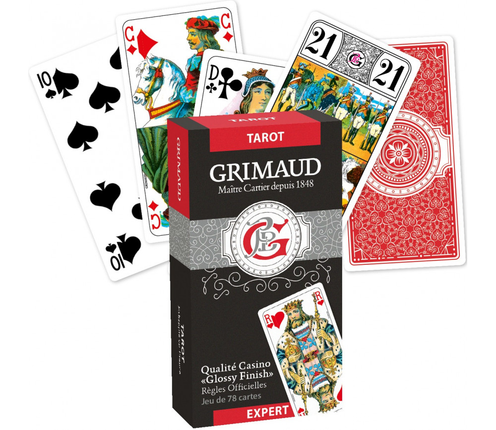 Jeu tarot Grimaud 78 cartes à jouer Expert