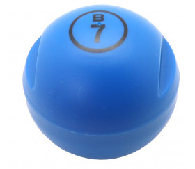 Boule loto bleu rangement avec pions magnétiques