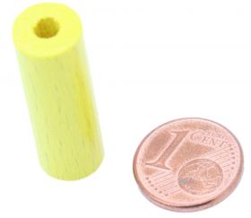Cylindre jaune 10x30 mm pion de jeu