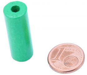 Cylindre vert 10x30 mm pion de jeu