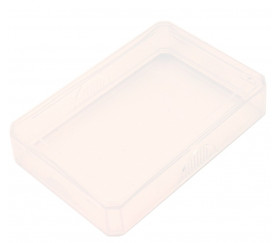 Mini Boite plastique 7.17 x 4.77 x 1.6 cm transparente vide pour mini cartes à jouer