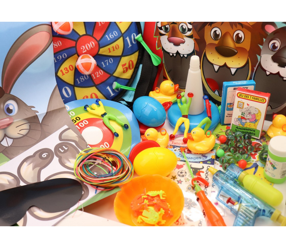Kit jeux et activités pour anniversaires et fêtes avec les enfants