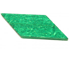 Parallèlogramme en bois 47 x 24 x 8 mm vert pour jeu achat en ligne