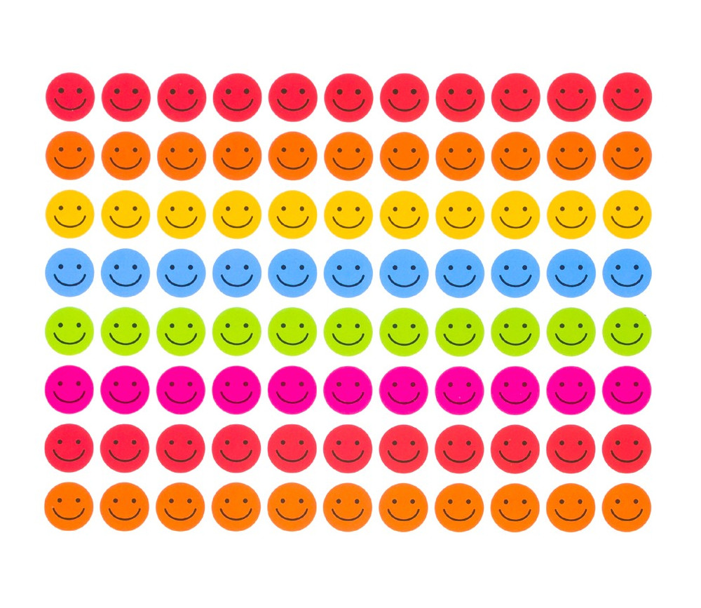 660 autocollants stickers Smileys