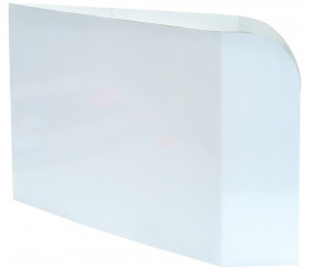 Paravent 28 x 12 cm - Mur blanc Cache table - écran masqueur pour joueur ou bureau