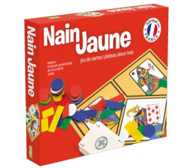 Jeujura - 8134- Jeux de Société-Jeu du Nain Jaune & 8986- Jeux de  Société-Boite 100 Jetons en Plastique