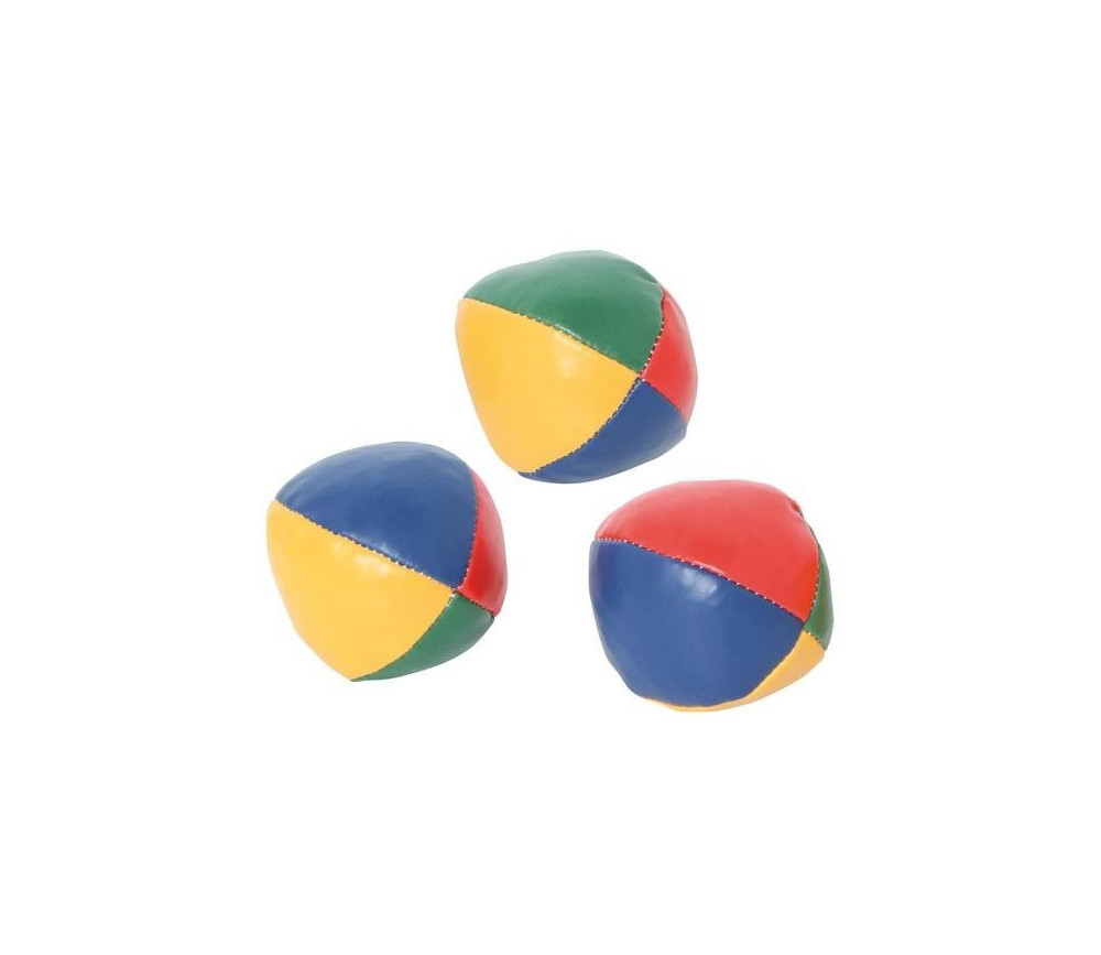 Balle de jonglage colorée lot de 3