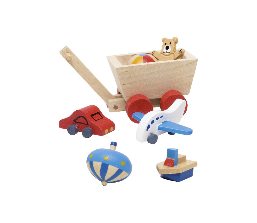 Miniatures jouets en bois