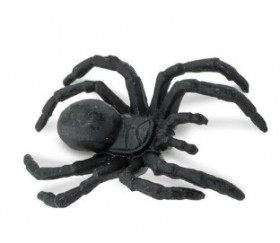 Figurine mini araignée 2.4 x 1.7 cm