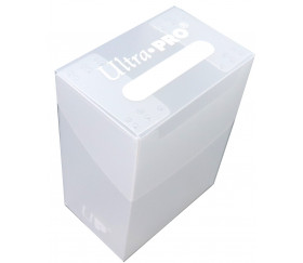 Deck box - Boite cartes de jeux - plastique transparent 9.5 x 7 x 4.5 cm