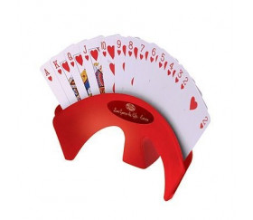 Porte carte à jouer de Luxe rouge