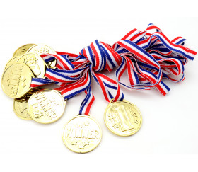 12 Médailles de jeu pour les vainqueurs de tournoi