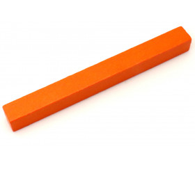 Batonnet 10 cm - 10x10x100 mm en bois pour jeu à l'unité orange