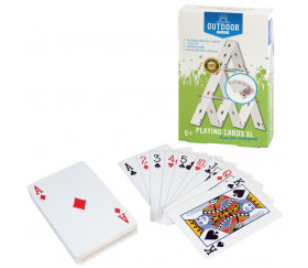Jeu de cartes à jouer XL Géantes (21cm), Matériel pédagogique et éducatif