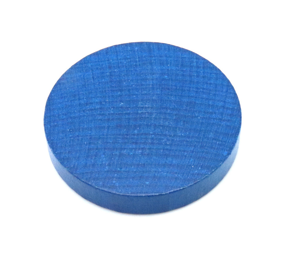 Palet géant bleu de 10 cm en bois 97 x 15 mm