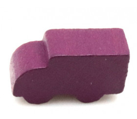 Pion camion violet pour jeu 21 x 12 x 8 mm à l'unité