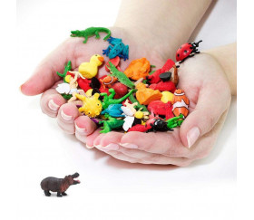 Figurine mini mini hippopotame 30 x 8 x 15