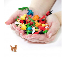 Figurine mini mini chien golden retriever 25 x 9 x 20 mm