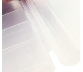 Lot de vente / 10 boîtes / Petites boîtes de rangement en plastique à 15  compartiments réglables, Boîte transparente en plastique bricolage,  Orangiseur transparent bricolage -  France