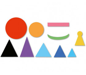 50 symboles de discours magnétiques Montessori