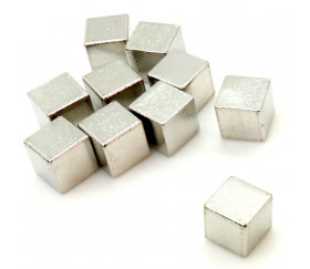 Environ Round cube argent PNB Durable rapidement Travail Acier Cube 3/4 