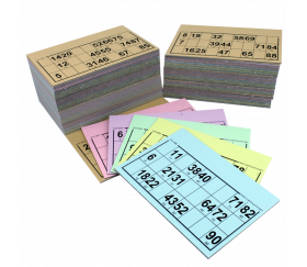 96 Cartons loto carton rigides format standard