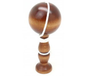Bilboquet en bois 16 cm - jeu traditionnel moyen modèle