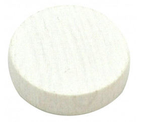 Pion palet blanc 2.1 cm en bois pour jeu 21 x 7 mm