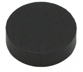 Pion palet noir 2.1 cm en bois pour jeu 21 x 7 mm