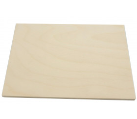 Planche rectangulaire bois contreplaqué 15 x 11.5 cm