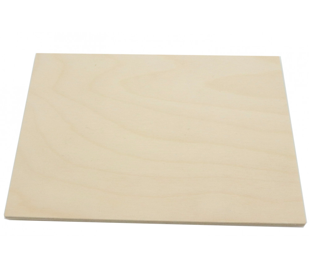Planche rectangulaire bois contreplaqué 15 x 11.5 cm