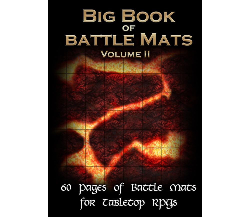 Livre plateau de jeu Big Book of Battle Mats Vol.2