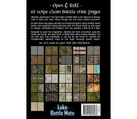 Livre plateau de jeu Giant Book of Battle Mats A3