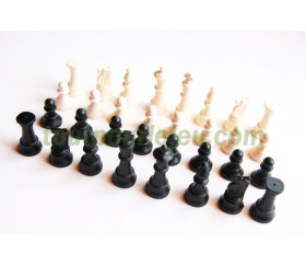 Mini Pièces d'échecs jeu en plastique