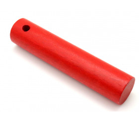 Cylindre long 10 cm diam 2 cm en bois rouge