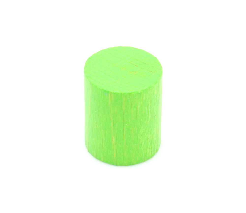 Cylindre en bois vert