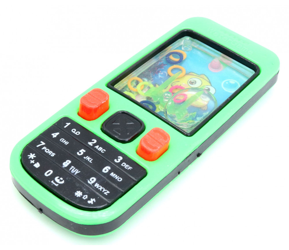Téléphone mini jeu d'adresse flipper avec eau