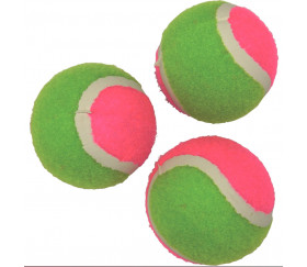 3 Balles de tennis scratch pour cible lancer