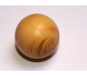 Boule en bois de 18 mm diamètre bille