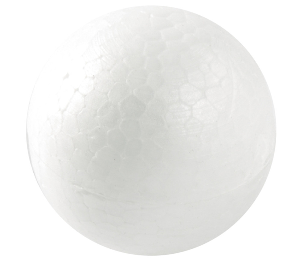Balle en polystyrène de 3 cm de diamètre