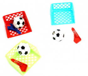 Jeu mini cage de foot avec ballon
