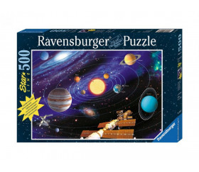 Puzzle 500 pièces collection Star Line : le système solaire - Ravensburger