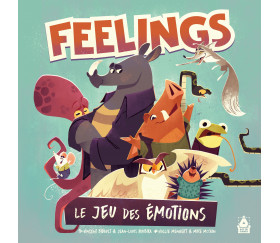 Feelings, jouez avec émotions. Jeu de société éducatif collaboratif