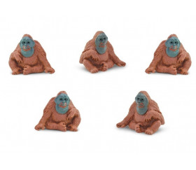 Figurine mini orang outan singe
