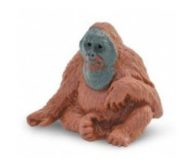 Figurine mini orang outan singe