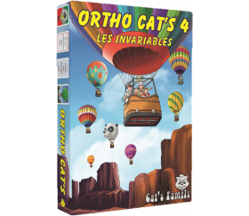 Jeu Ortho Cat's 4 Les invariables - orthographe CE1 au collège